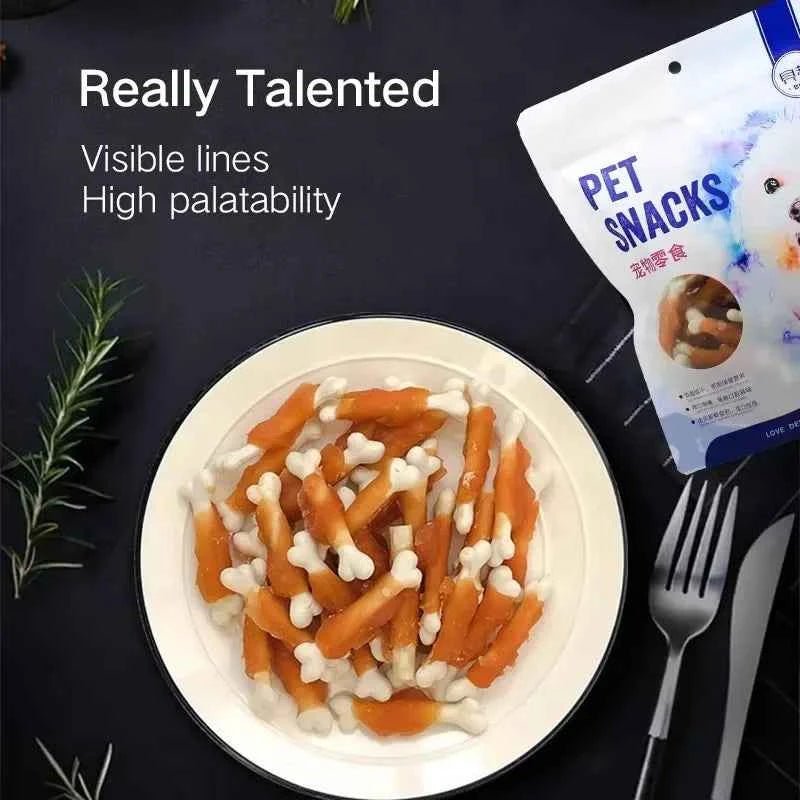 Multi Flavor Dog Treats for Teeth Cleaning, High Protein Snacks by Souths Cheap Stuff
