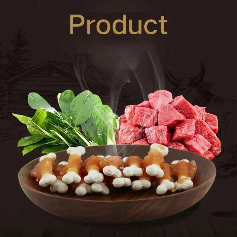 Multi Flavor Dog Treats for Teeth Cleaning, High Protein Snacks by Souths Cheap Stuff