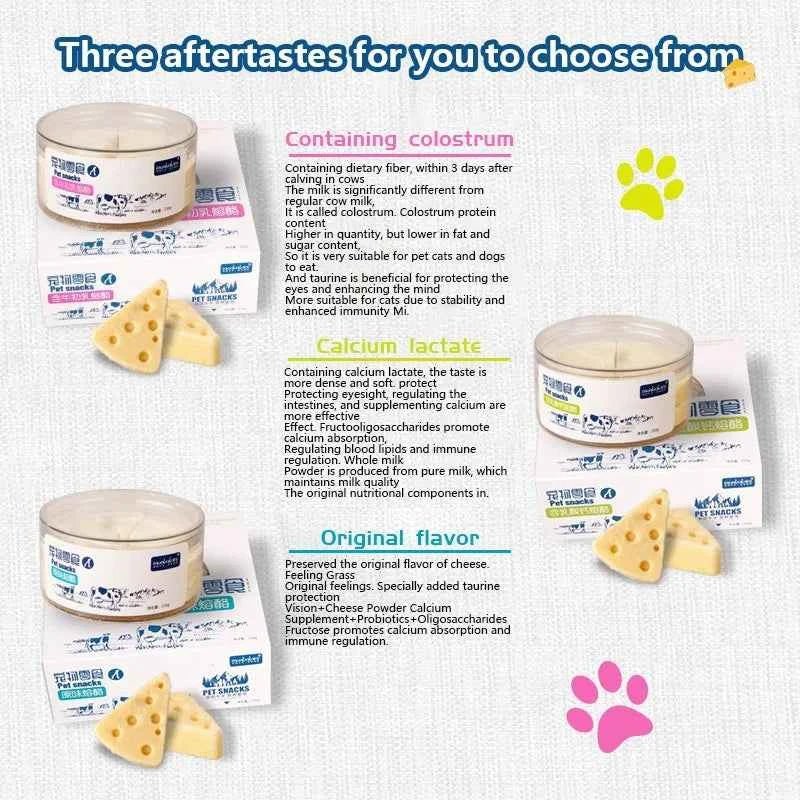 High Calcium Freeze-Dried Cheese Snacks for Pets, Nutrient-Rich Dog Treats by Souths Cheap Stuff