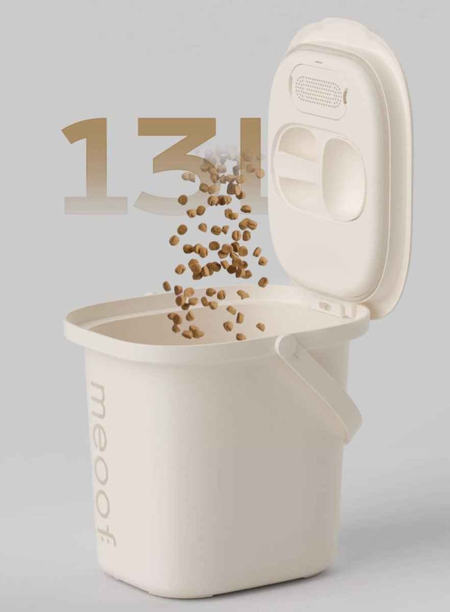 Smart Vacuum Pet Food Storage Container by Meoof