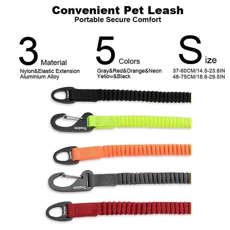 Truelove Short Bungee Nylon Dog Leash, Retractable for Training, TLL2971 by Souths Cheap Stuff