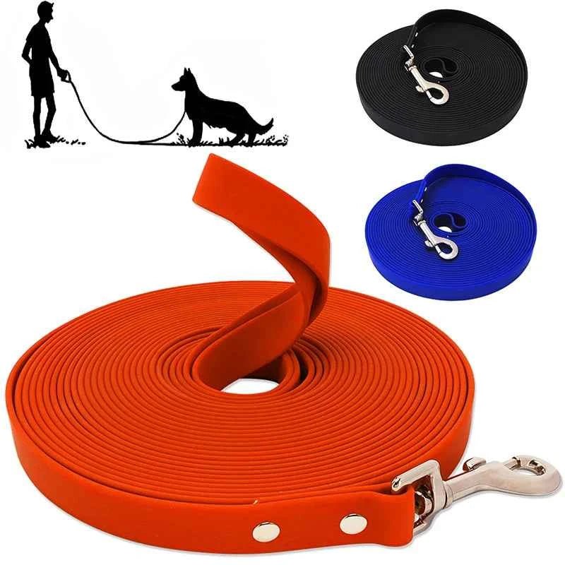 Durable Waterproof PVC Dog Leash, Easy-Clean, Long Training Lead for All Dog Sizes by Souths Cheap Stuff
